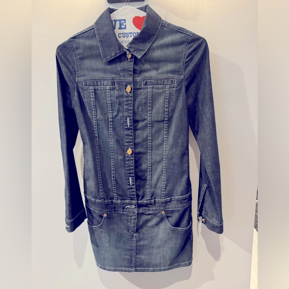 Superfine denim dress, size 2